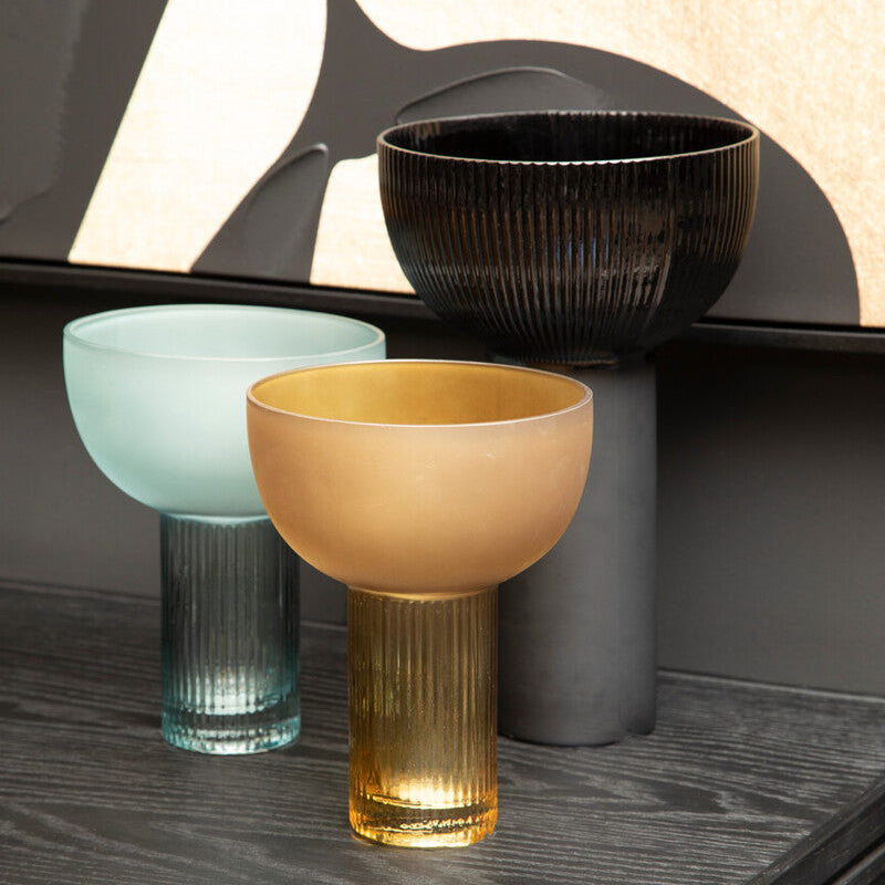 Small Light Blue Glass Vase