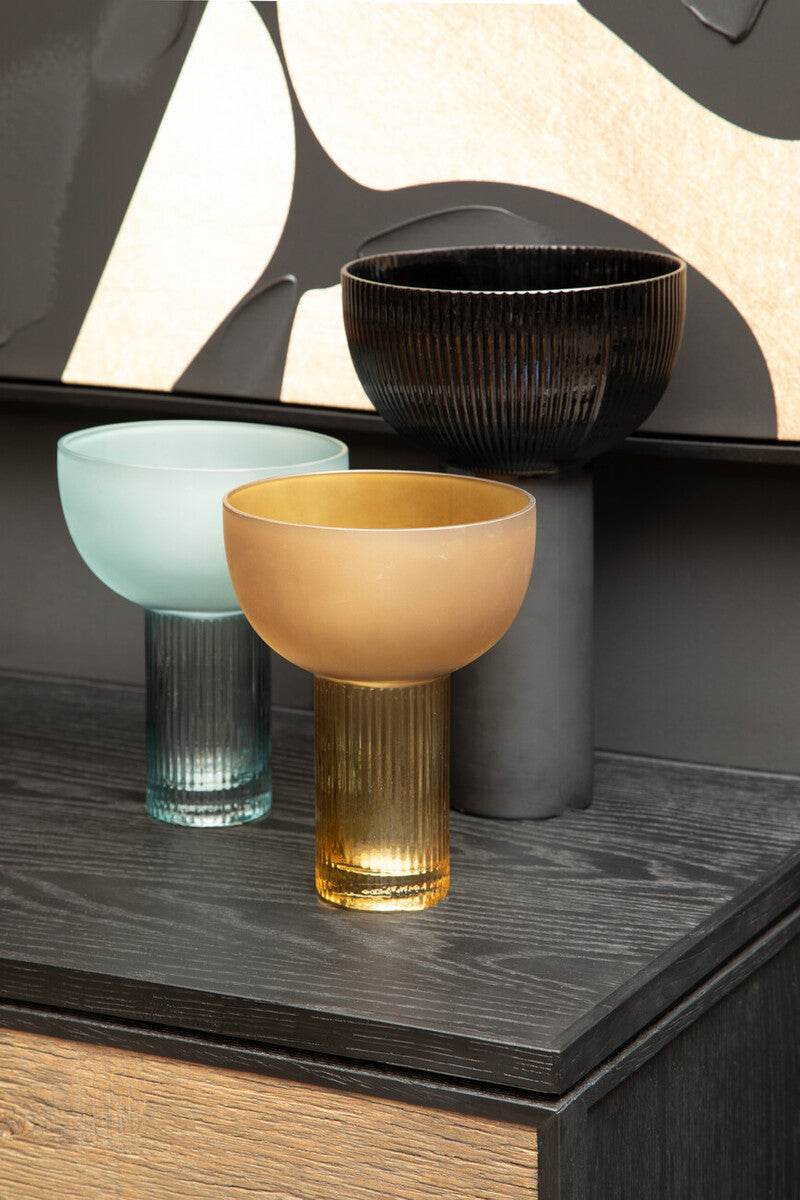 Small Light Blue Glass Vase