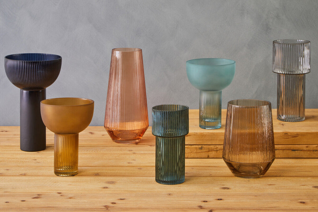 Small Light Blue Glass Vase