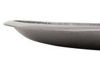 Large Oak Effect Silver Bowl