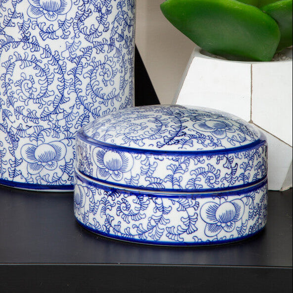 Ceramic Small Trinket Box