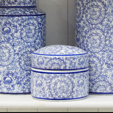 Large Ceramic Trinket Box
