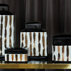Brushstroke Small Ceramic Jar