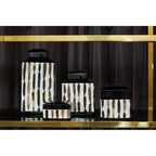 Brushstroke Small Ceramic Jar