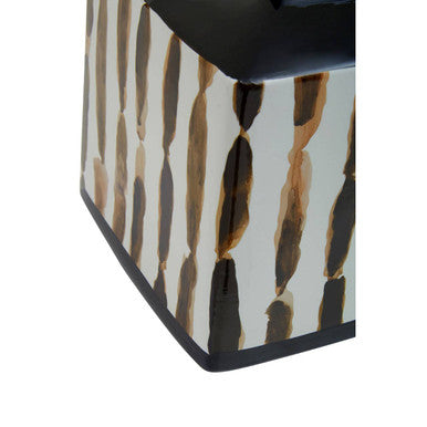 Brushstroke Small Ceramic Jar