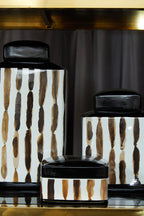 Brushstroke Large Ceramic Jar