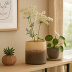 Small Natural Sand Effect Vase