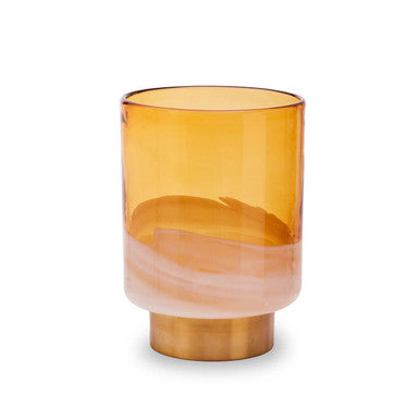 Small Amber Vase