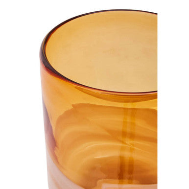 Small Amber Vase