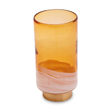 Large Amber Vase