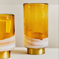 Large Amber Vase