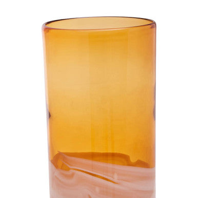 Large Amber Vase