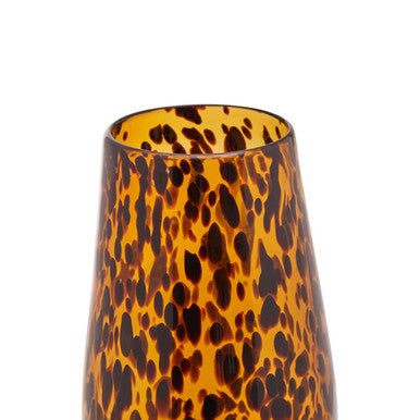 Small Tortoise Shell Effect Vase