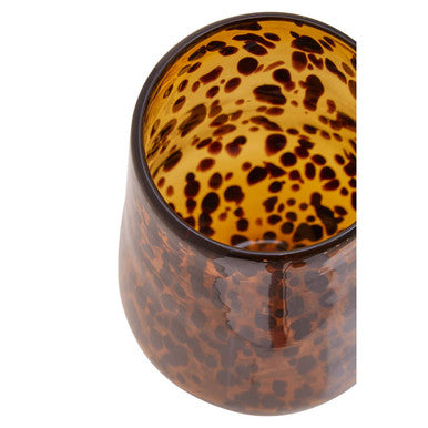 Small Tortoise Shell Effect Vase