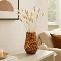 Small Tortoise Shell Effect Vase