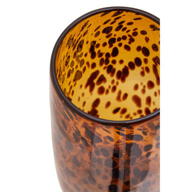 Large Tortoise Shell Effect Vase