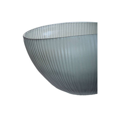 Grey Glass Bowl