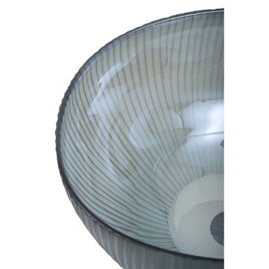 Grey Glass Bowl