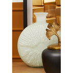 Matte White Glass Vase