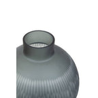 Large Carved Glass Vase