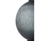 Large Carved Glass Vase