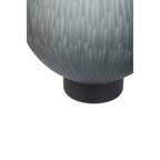 Large Carved Glass Vase