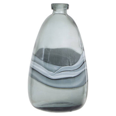 Medium Grey Bottle Vase