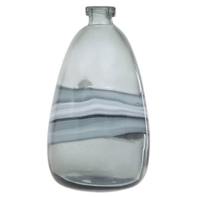 Medium Grey Bottle Vase