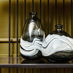Medium Grey Bottle Vase