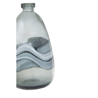 Medium Grey Bottle Vase