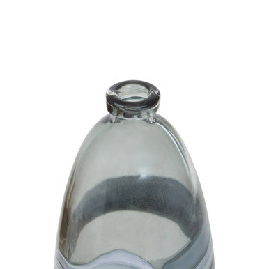 Medium Grey Bottle Vase