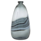 Large Grey Bottle Vase