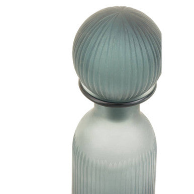 Large Blue Bottle Vase