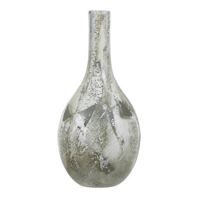 Large Metallic Effect Bottle Vase