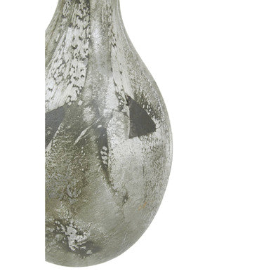 Large Metallic Effect Bottle Vase