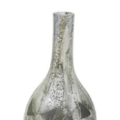 Large Metallic Effect Bottle Vase