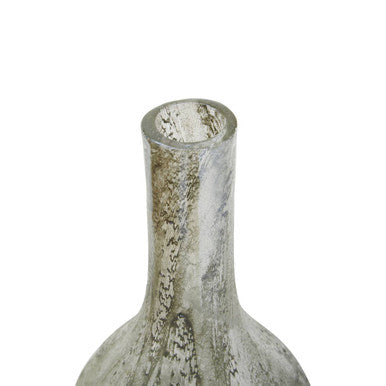 Large Metallic Effect Bottle Vase