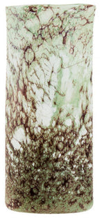 Small Glass Marble Effect Vase