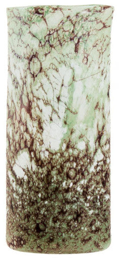 Small Glass Marble Effect Vase