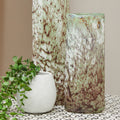 Small Glass Marble Effect Vase