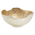 Small Nickel and Gold Finish Bowl
