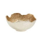 Small Nickel and Gold Finish Bowl