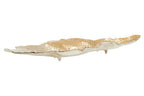 Large Ombre Silver and Gold Finish Dish