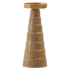 Large Gold Finish Candle Holder