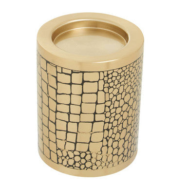 Small Crocodile Pattern Candle Holder