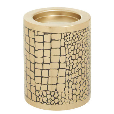 Small Crocodile Pattern Candle Holder