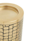Small Crocodile Pattern Candle Holder