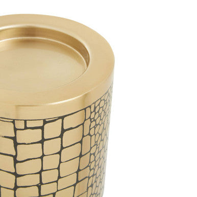 Small Crocodile Pattern Candle Holder