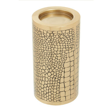 Large Crocodile Pattern Candle Holder