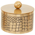 Large Croc Pattern Trinket Box